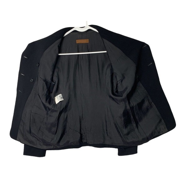 Istvan Francer Strong Shoulder Doublebreasted Wool Jacket Womens 8 ITALY—READ - Picture 6 of 12